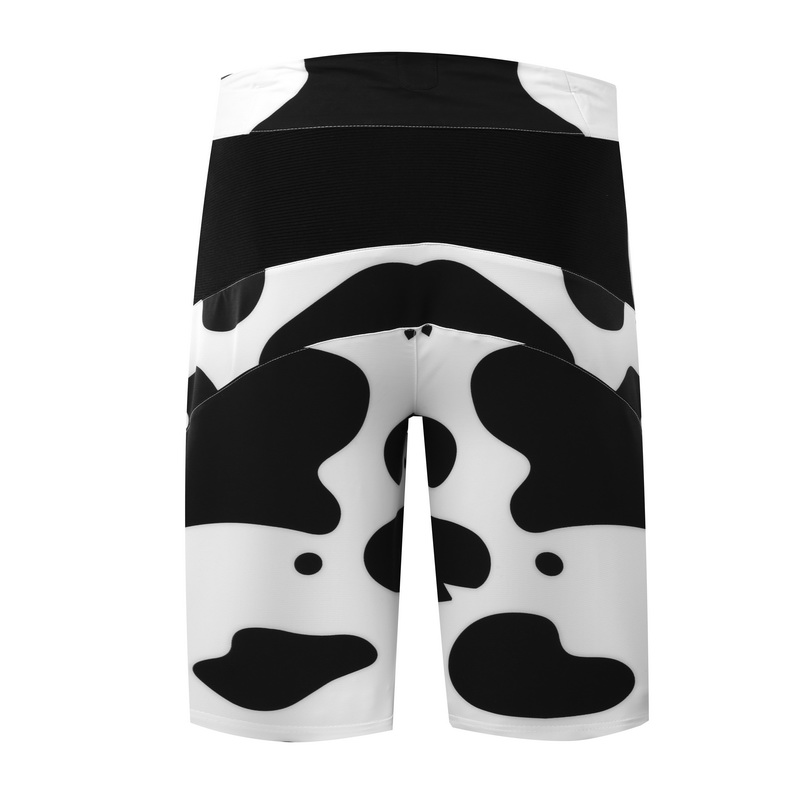 Mens Mountain Bike Shorts Pants Blk White